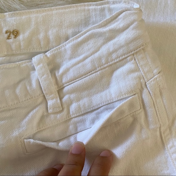 MiH The Paris Cropped White Jeans Size 29 - Picture 6 of 14